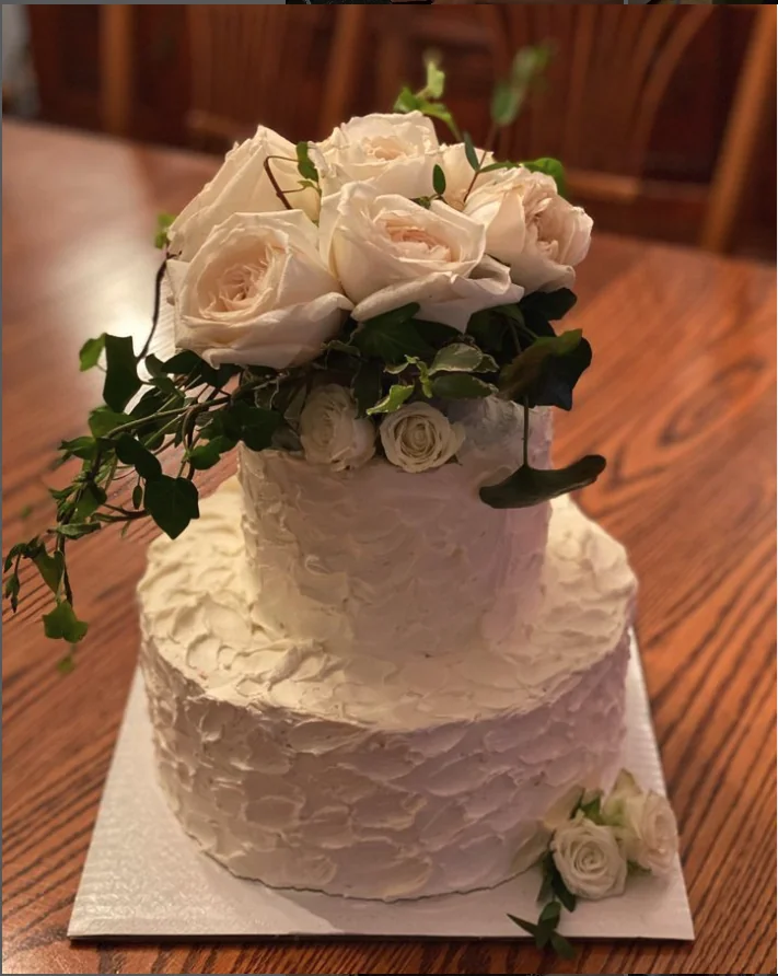 Gluten free wedding cake by the dedicated gluten free bakery, Whipped Pastry Boutique in NYC